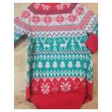 BFUSTYLE Baby Ugly Christmas Sweater 0-24 Months Xmas Outfit Newborn Romper Knitted One Piece Infant Bodysuit - Retail: $12
