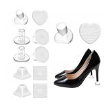 High Heel Cap Protectors & Heel Caps for High Heels (6 Pairs White Size M) for Shoes Women,Anti-Slip and Protecting from Bricks & Cracks - Retail: $9