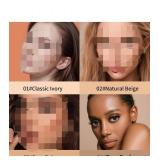 Oil Control Face Powder, Matte Smooth Setting Powder, Waterproof Long-Lasting Setting Powder, Polvo Compacto PerfecciÃ³n Mate, Polvo Compacto De Maquillaje (Tan Dark) - Retail: $24