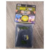 Brain-Pad Padded Wristband - Shock Absorbing Protective Wristband - Black - Retail: $23