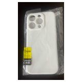 iPhone 15 Pro Fashion Case White - Retail: $12