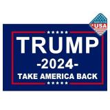 2024 Presidential Campaign Flag Banner - Retail: $24