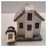 Creative Co-Op Lighthouse Bookends, Set of 2, Gray(one is broken)