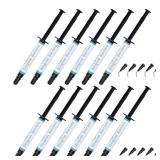 Colilove 9 Pcs 3ml Gingival Barrier Protection Gel Gum Dam Protector Gel Tip Teeth Whitening Kit with 9Pcs Cheek Lip Retractor Mouth Opener