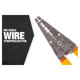Southwire - 58278440 Tools & Equipment SNM1012 10-12 AWG Ergonomic Handles NM Cable Wire Stripper/Cutter