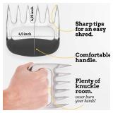 Mountain Grillers Chicken Shredder and Meat Shredder Claws - Effortless Pulled Pork BBQ Claws for Meat Shredding - Versatile 2-Pack Bear Claws for Grill, Smoker, Barbecue
