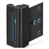 Home Security Door Reinforcement Lock - Child Proof High Security Door Lock Front Door Locks for Kids Safety Withstand 800 lbs Top Door Latch Lock Flip Door Guardian for Inward Swinging Inside Door
