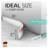 Vellure Door Draft Stopper for Bottom of Door - Premium Door Sweep for Bottom of Door/Weather Stripping Door Seal (Save Energy Installs Quickly and Easily) Door Strip