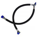 Quick Connect Faucet Water Supply Lines, 12 Inch Long, Widespread Bathroom Faucet Replacement Fast Lock Pipe Hoses, V-Shape, 1 Piece