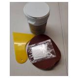 Wood Filler & Putty - Paintable & Stainable, Quick Drying Repair Kit for Holes, Cracks, Chips in Wooden Furniture & Outdoor Wood (Gray, 9.87 Ounce)