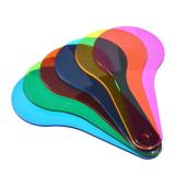 Qintreesify 6pcs Color Paddles, Optics Filter, Plate Montessori Educational Science Educational Painting Drawing Cognition Science, Color Wheels for The Artist