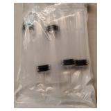 Wisdom Teeth Syringe, 5 Pack Irrigation Dental Syringes with Curved Tip for Dental Care Liquid Oral Tonsil Stone