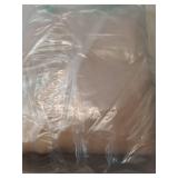 MYSTIC-HOME Taupe Sheer Curtains 84 Inches Long, Rod Pocket Sheer Drapes for Living Room, Bedroom, 2 Panels, 52x84', Semi Crinkle Voile Window Treatments for Yard, Patio, Villa, Parlor'