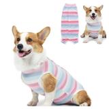 Recovery Suit for Dogs Dog Onesie for Surgery, Dog Surgery Recovery Suit for Small Medium Dogs, E-Collar Alternative After Surgery Wear Anti Licking Abdominal Wounds Pet Surgery Recovery Suit