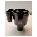 TYKOR Car Cup Holder Expander, Cup Holder Extender Adapter for Car with Adjustable Base, Fits YETI 24/36/46oz, HydroFlask 32/40oz, Large Water Bottles in 2.7-4.2' (16-46 OZ)'