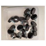 HNYYZL 1/4'' Thread Furniture Feet Levelers,20PCS Furniture Leveling Feet, Adjustable Furniture Feet Threaded Screw in, Table Leg Levelers, Furniture Glide Leveling
