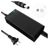 EVAPLUS 54.6V Electric Bike Power Adapter, Electric Scooter Charger for 48V Lithium Battery, 5.5mm DC Connector for 2.5mm/2.1mm