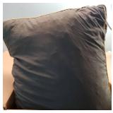 YZ HOME Long Body Pillow for Adults - Firm Body Pillow Insert with Shredded Blue Memory Foam, Adjustable Height, Soft Support for Side Sleeping, Pregnant Women, Washable (20x54 Inch, Grey)