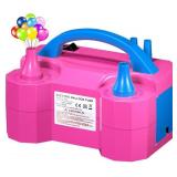 Balloon Pump, Balloon Pump Electric, Electric Balloon Pump at Home, Portable Air Blower with Dual Nozzle Balloon Air Pump for Decoration, Party and Save Time