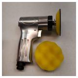 PROSHI 3-Inch Mini Air Polishing Kit 3-Inch Mini Polisher with the sanding pad and form pad and wool buffing