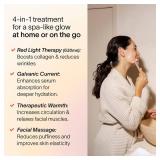 Solawave 4-in-1 Red Light Therapy Wand for Face & Neck | Beauty Device with Galvanic Current, Massager & Warmth | Anti-Aging, Wrinkle Reduction, Skin Tightening, Depuffing & Rejuvenation (Rose Gold)