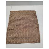 MANDIOO Pack of 2 Burlap Linen Throw Pillow Covers Woven Textured Modern Farmhouse Cushion Covers Pillowcase Decorative Couch Sofa Bed Living Room 18 x 18 Inch Light Brown
