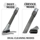 Crevice Duster Tool for Shark HV322 HV301 NV752 NV650 NV800 NV151 ZD201 LA502 AZ2001 HZ2002 Rotator/Rocket/DuoClean/APEX/Navigator Vacuum Cleaners Extended Reach Attachments Brush