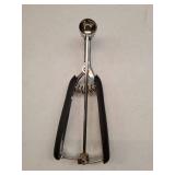 Extra Small Cookie Scoop 1 tsp, Professional Stainless Steel Mini Ice Cream Scoop 25 mm, Melon Baller Scoop Good Soft Grips, Quick Trigger Release