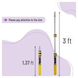 Bates- Extension Pole, 3 Ft Pole, Telescoping Pole, Paint Pole, Extendable Pole, Paint Roller Extension Pole, Painters Pole, Extension Handle, Telescoping Handle, Telescoping Paint Roller Poleâ¦