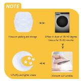 IGMaryBox Baby Moon Star Pillow Newborn Posing Pillow Newborn Photography Posing Pillows Infant Photography Props Set (White)