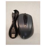 TECKNET Wireless Mouse (BT5.0/3.0 & 2.4G) Rechargeable 4800 DPI Silent USB A & Bluetooth Mouse 6 Buttons, Wide Compatibility - Grey