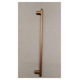 Amerdeco 10 Pack Champagne Gold Cabinet Pulls 10 Inch(256mm) Hole Center Drawer Pulls Cabinet Hardware Kitchen Cabinet Handles for Bathroom Dresser Pulls ZH0065
