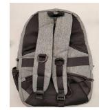 MATEIN Travel Laptop Backpack, Business Anti Theft Slim Sturdy Laptops Backpack with USB Charging Port, Water Resistant College School Computer Bag Gift for Men & Women Fits 15.6 Inch Notebook, Grey