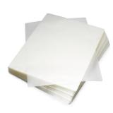 Amazon Basics Clear Thermal Laminating Plastic Paper Laminator Sheets, 9 x 11.5-Inch, 3mil, Count Unknown.