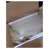 MaxGear 5x7 Acrylic Sign Holder 12 Pack, Double Sided Display Stand, Clear Paper Holder Picture Frame, Plastic Menu Stand Photo Frame for Stores, Restaurants, Hotels, Office