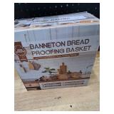 E-far Bread Proofing Basket Set of 2, 9 Inch Round Sourdough Bread Baking Supplies, Complete Sourdough Starter Kit for Beginners