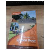 Fiberglass Magnetic Screen Door Fit Door Size 40 x 83 in- Heavy Duty Fiberglass Screen Door Mesh for Interior Door, Patio and Sliding Doors - Door Screen Magnetic Closure Let Fresh Air in
