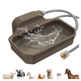 FICUSWIN 135OZ Automatic Water Dispenser for Dogs Patented Automatic Dog Water Bowl Fit 3/4
