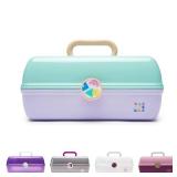Caboodles On-The- Go Girl, Seafoam Over Lavender, 1 Count (Pack of 1)