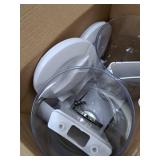 Retail Blade Dual Food Dispenser - Dry Food Dispenser Perfect As A Candy, Nuts, Rice, Granola, Cereal & more Dispenser. Dispenses 1 Ounce Per Twist! Stores Food, and Keeps Your Food fresh (White)