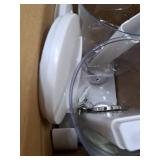Retail Blade Dual Food Dispenser - Dry Food Dispenser Perfect As A Candy, Nuts, Rice, Granola, Cereal & more Dispenser. Dispenses 1 Ounce Per Twist! Stores Food, and Keeps Your Food fresh (White)