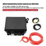 MADAT 500A 12V Winch Solenoid Relay Control Contactor Box for 8000lbs-17000lbs Waterproof Pre-Wired Electric Winch Controller Case for ATV UTV SUV 4x4 Vehicles (No Relay, Box Only)