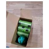 Dog Poop Bags rolls, 255 Count (17 Rolls), Sturdy and Biodegradable waste bags for dogs, Cats Litter Bags, Trash Bags, Leak-Proof, Unscented