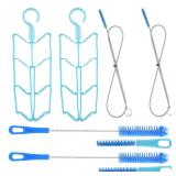 J.CARP 2 Sets of Cleaning Kit, Made of Stainless Steel 304, Tough and Enduring