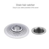 LEKEYE Drain Hair Catcher/Bathtub Shower Drain Hair Trap/Strainer Stainless Steel Drain Protector(Patented Product)