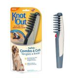 Allstar HI KN124 Knot Out Electric Pet Grooming Comb, Black/Grey