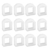12pcs Cat Water Fountain Foam Filters, Pet Fountain Sponge Filter Replacement for Drinkwell Stainless Steel 360 Water Fountain