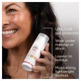 EltaMD UV Daily Tinted SPF 40 Face Sunscreen Moisturizer with Zinc Oxide, Tinted Daily Face Moisturizer with SPF, Sunscreen for Dry Skin,1.7 oz Pump