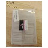 UNA GELLA Full Square Gel Fake Nails Pre-file 120pcs Press On Nails XXL No C Curve Extra Long Nail Tips Clear Long Flat Nail Tips Tapered Square Soft Gel Tips