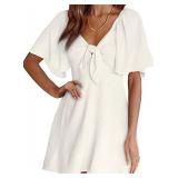 Dokotoo White Summer Dresses for Women 2025 Women